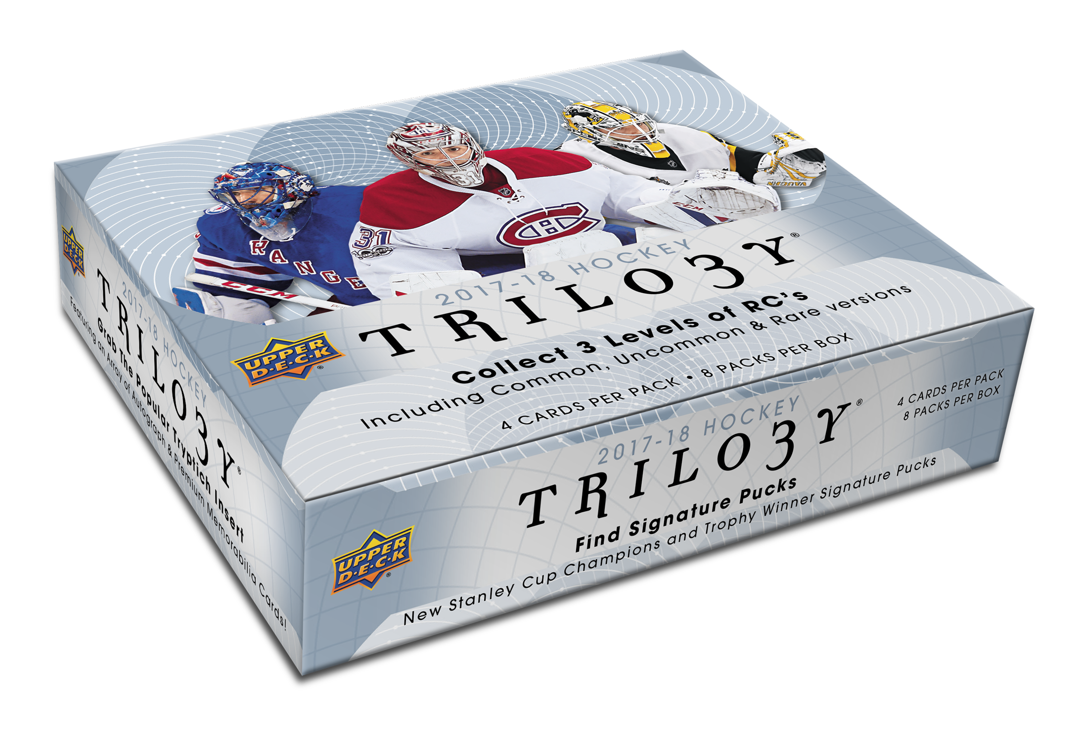 2017-18 Upper Deck Trilogy Hockey Hobby Box - BigBoi Cards