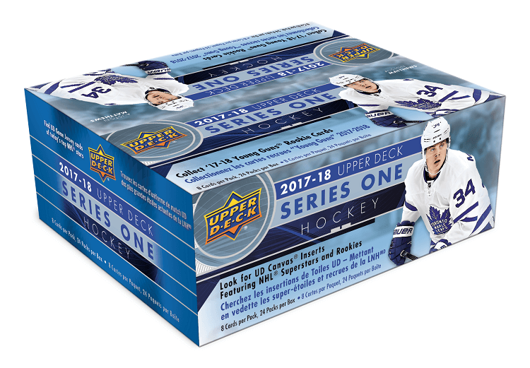 2017-18 Upper Deck Series 1 Hockey Retail Case (Boxes of 20) - BigBoi Cards