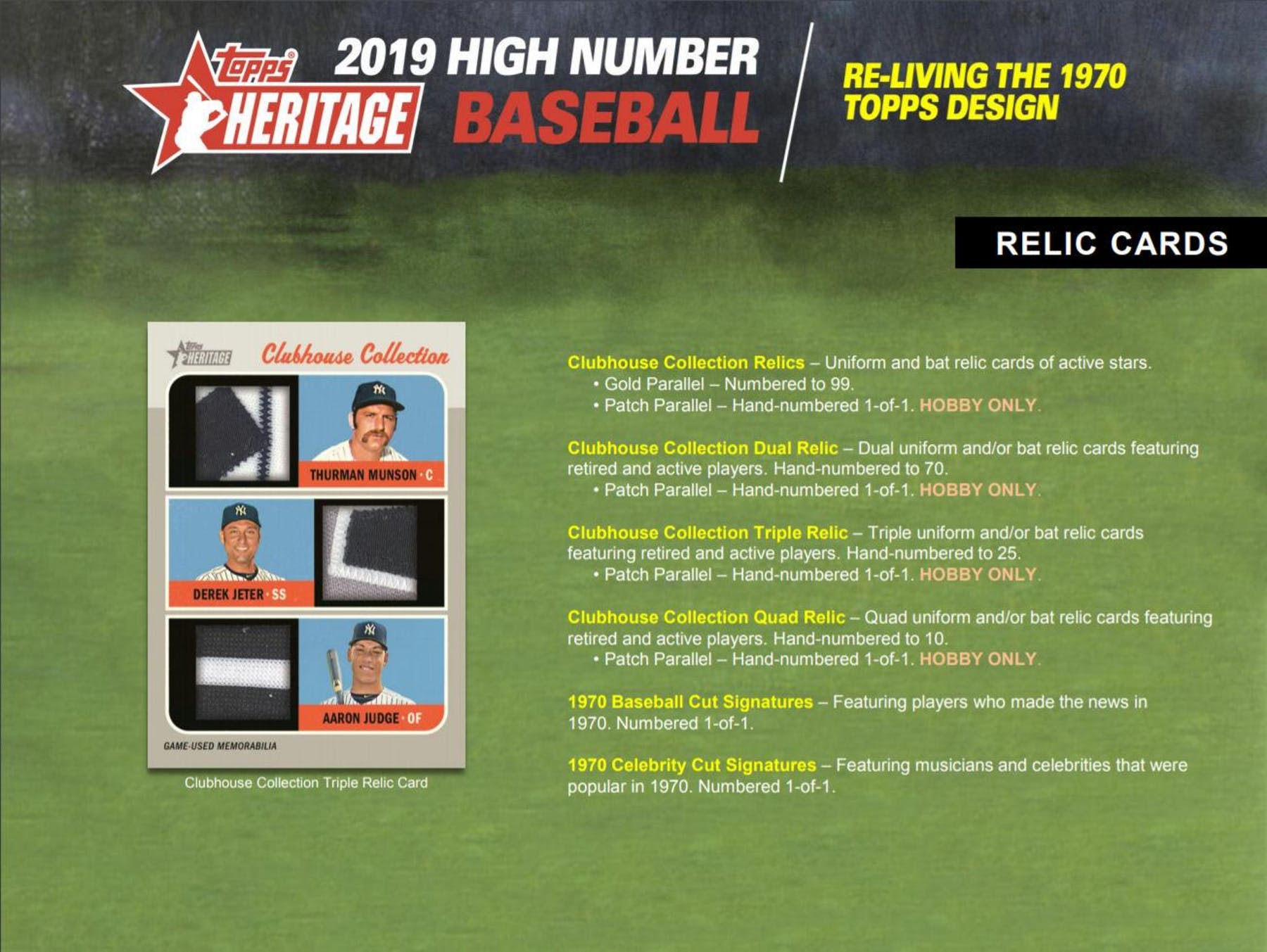2019 Topps Heritage High Number Baseball Hobby Box - BigBoi Cards