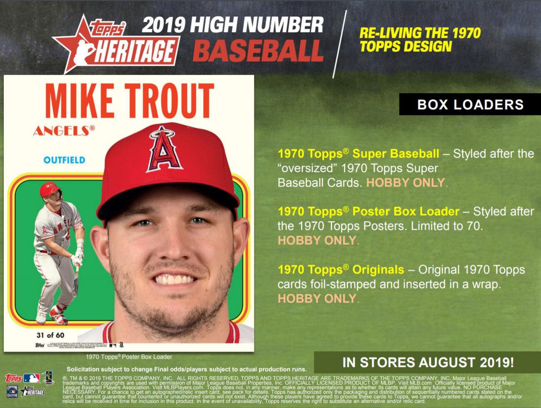 2019 Topps Heritage High Number Baseball Hobby Box - BigBoi Cards