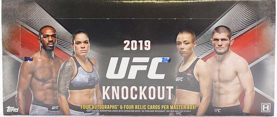 2019 Topps UFC Knockout Hobby Box - BigBoi Cards