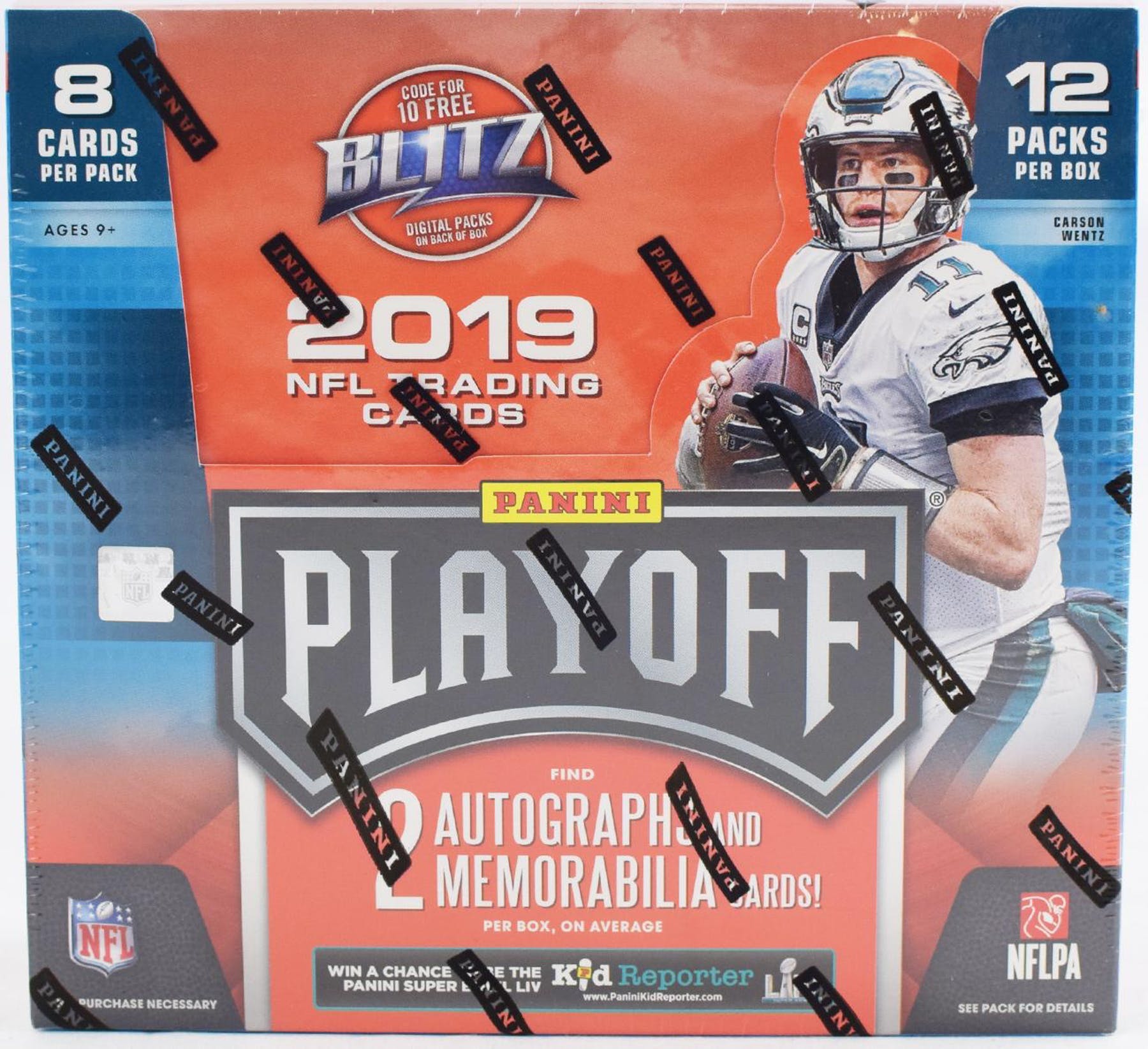 2019 Panini Playoff Football Hobby Box - BigBoi Cards