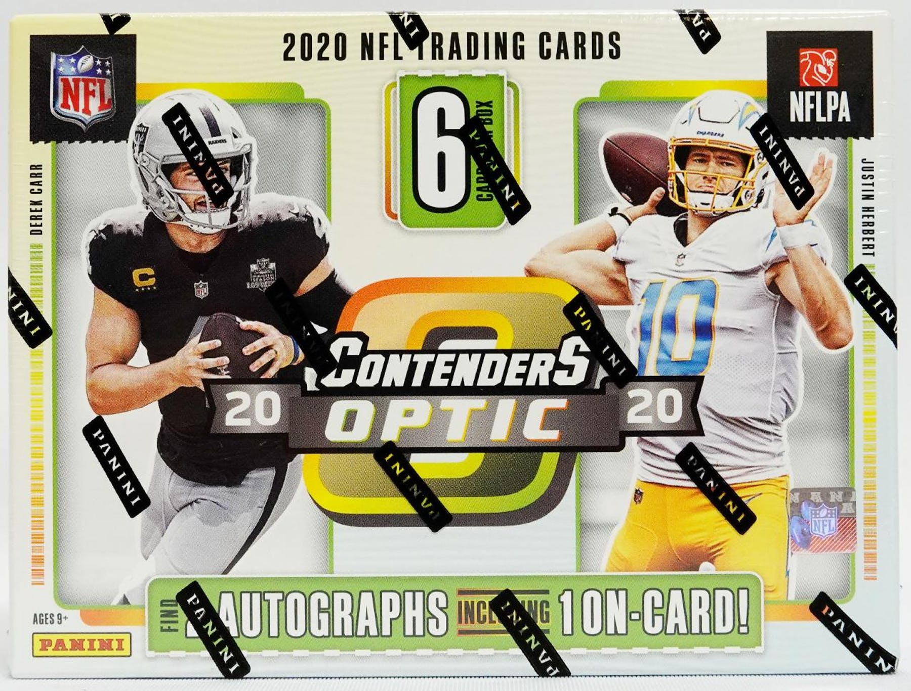 2020 Panini Contenders Optic Football Hobby Box - Miraj Trading