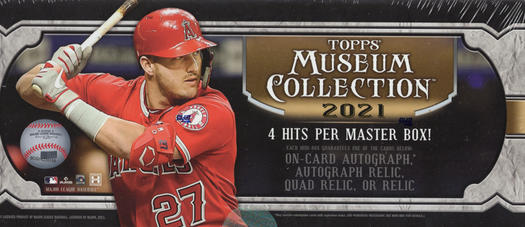 2021 Topps Museum Collection Baseball Hobby Box - Miraj Trading