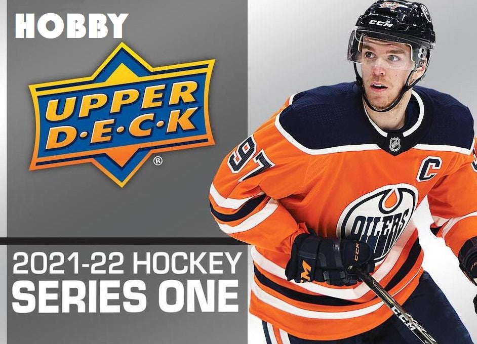 2021-22 Upper Deck Series 1 Hockey Hobby Box (Pre-Order) - Miraj Trading