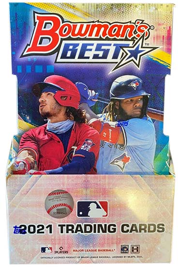 2021 Topps Bowman Best  Baseball Hobby Box - Miraj Trading