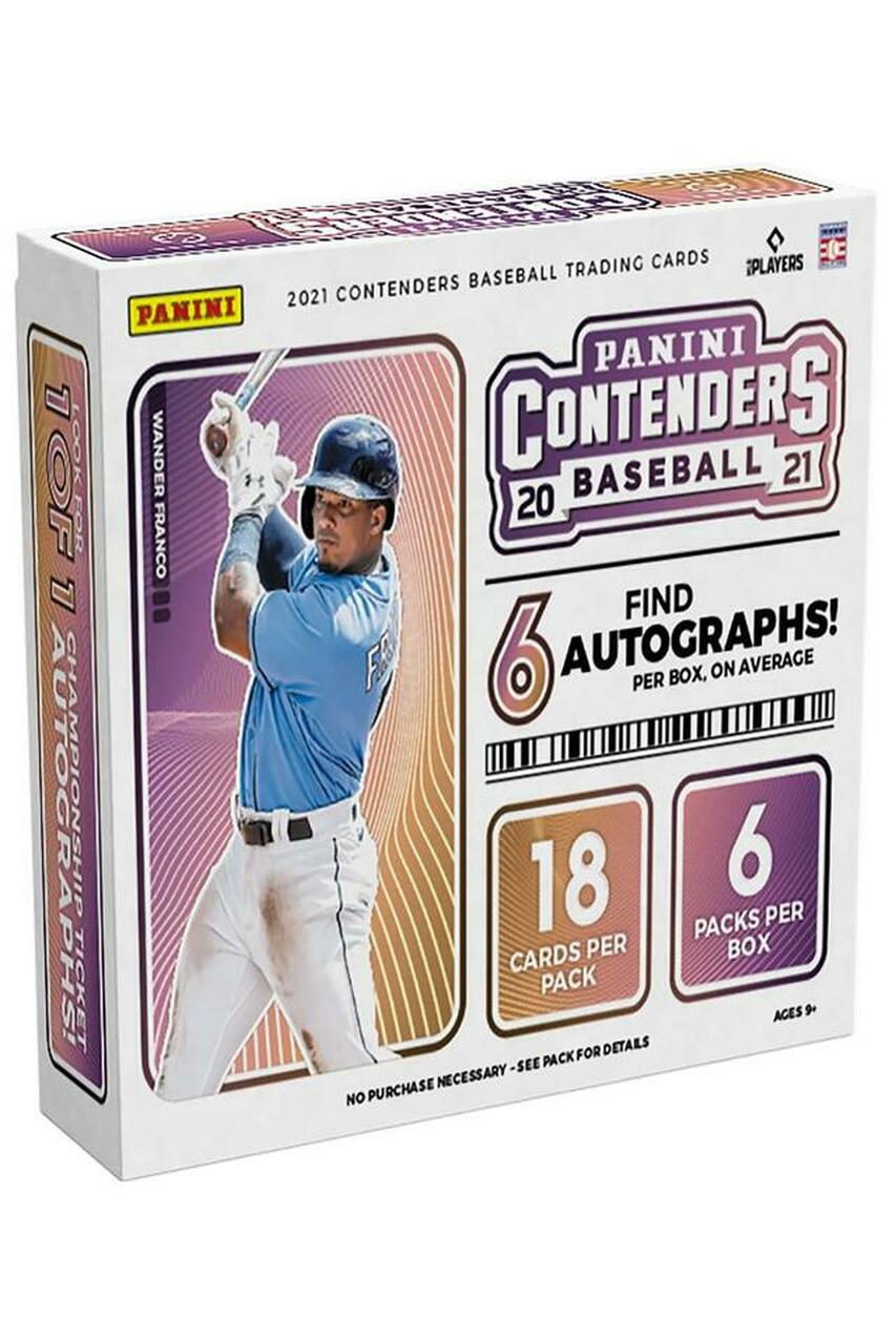 2021 Panini Contenders Baseball Hobby Box - Miraj Trading