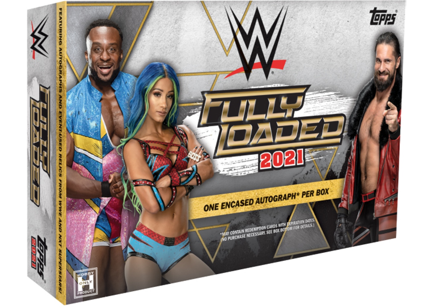 2021 Topps WWE Fully Loaded Hobby Box - Miraj Trading