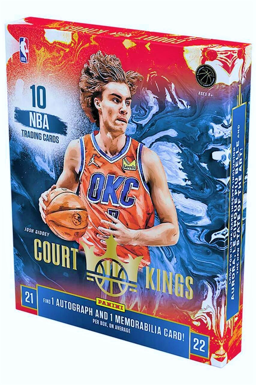 2021-22 Panini Court Kings Basketball Hobby Box - Miraj Trading