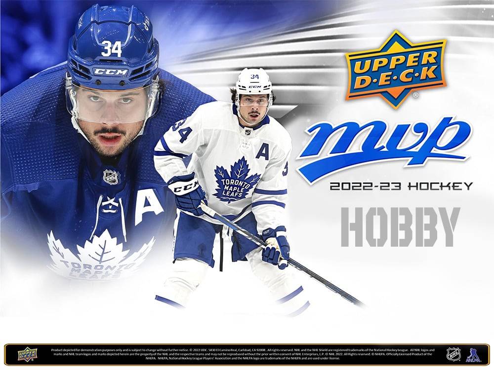 2022-23 Upper Deck MVP Hockey Hobby Box (Pre-Order) - Miraj Trading