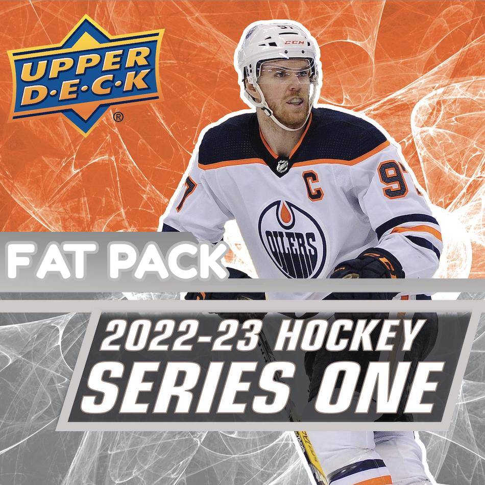 2022-23 Upper Deck Series 1 Hockey Fat Pack Box (Box of 18 Packs) (Pre-Order) - Miraj Trading