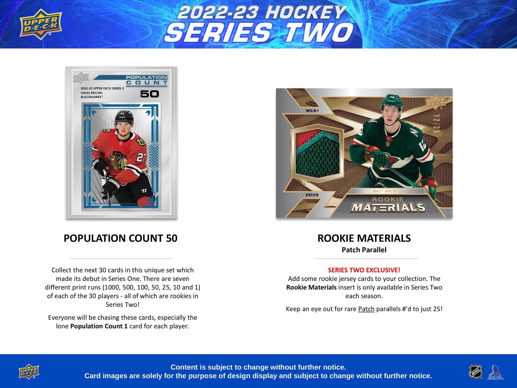 2022-23 Upper Deck Series 2 Hockey Hobby Box (Pre-Order) - Miraj Trading