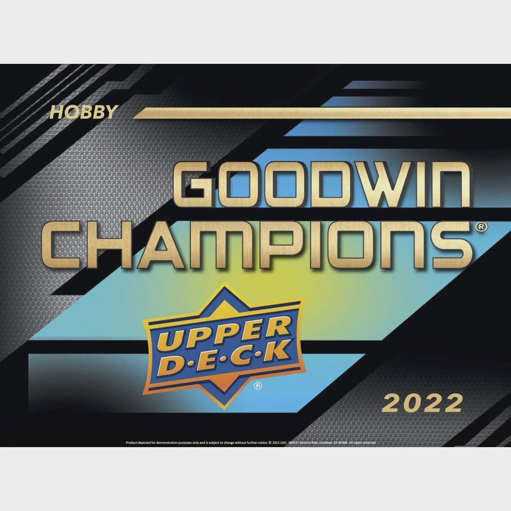 2022 Upper Deck Goodwin Champions Hobby Box (Pre-Order) - Miraj Trading