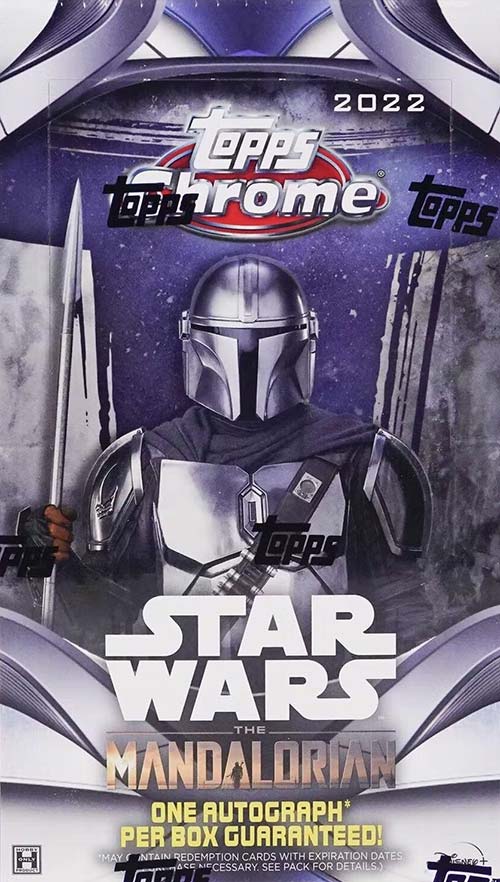 2022 Topps Chrome Star Wars Mandalorian: Beskar Edition Hobby Box - Miraj Trading