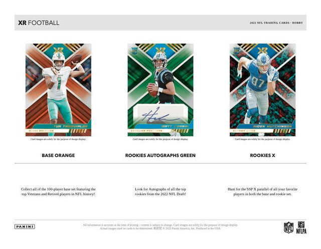 2022 Panini XR Football Hobby Box - Miraj Trading
