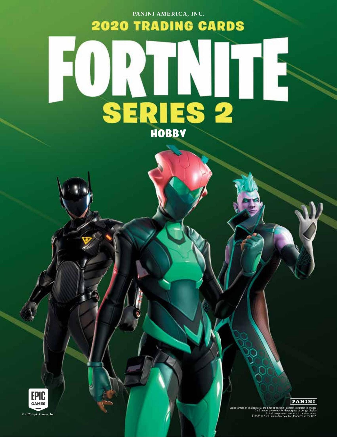 2020 Fortnite Series 2 Trading Cards Hobby Box - Miraj Trading