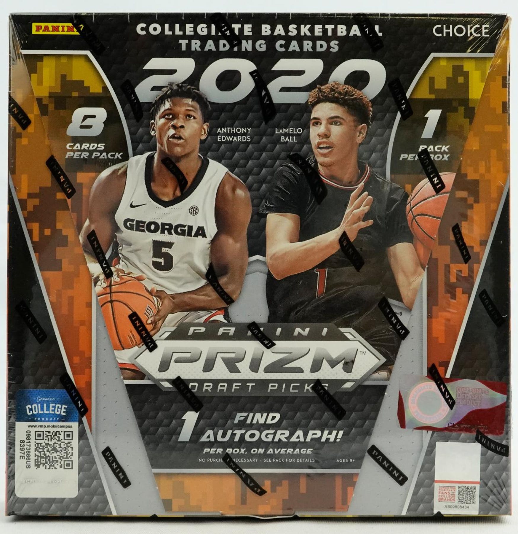 2020-21 Panini Prizm Draft Picks Choice Basketball Hobby Box - Miraj Trading