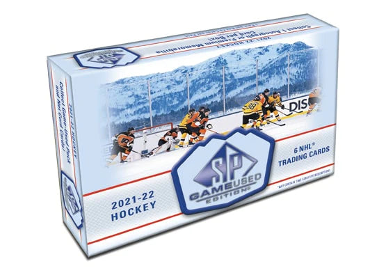 2021-22 Upper Deck SP Game Used Hobby Box Sealed Case (Case of 20 Boxes) - Miraj Trading