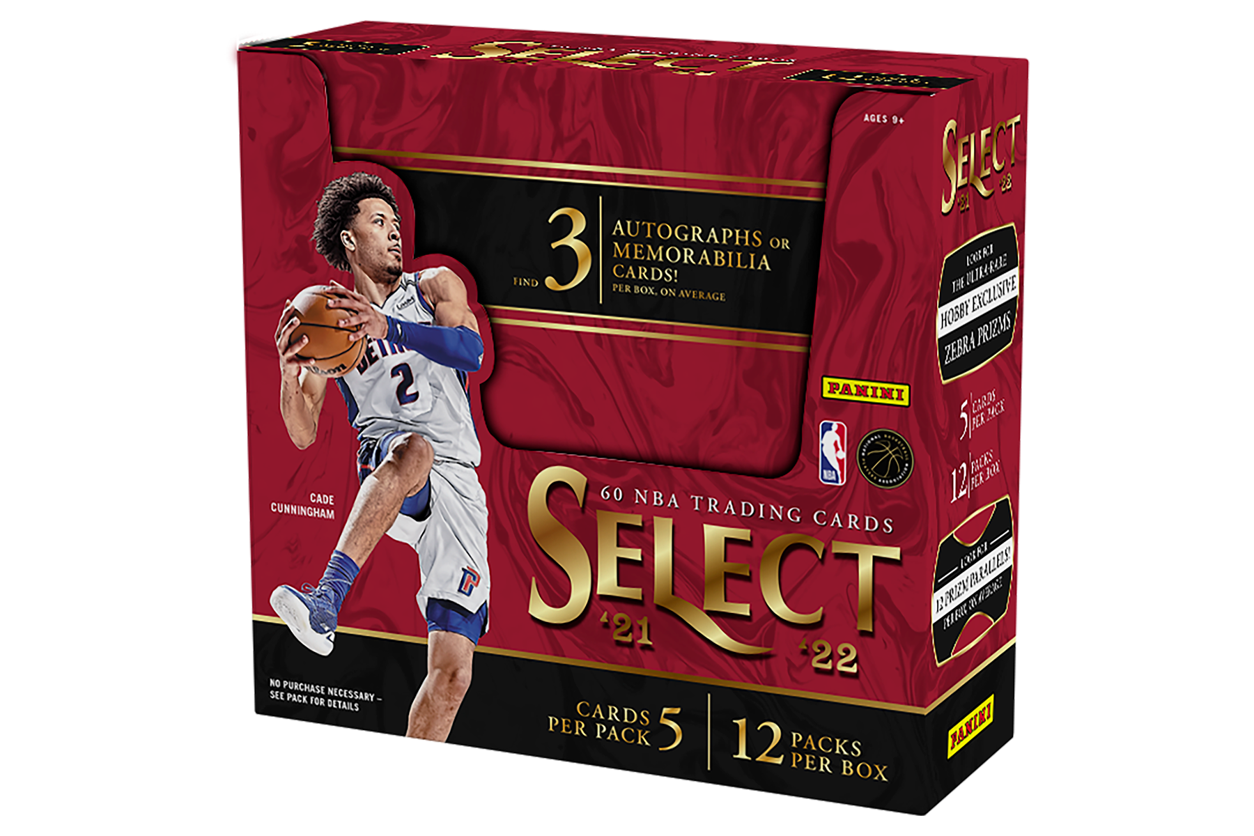 202122 Panini Select Basketball Hobby Box