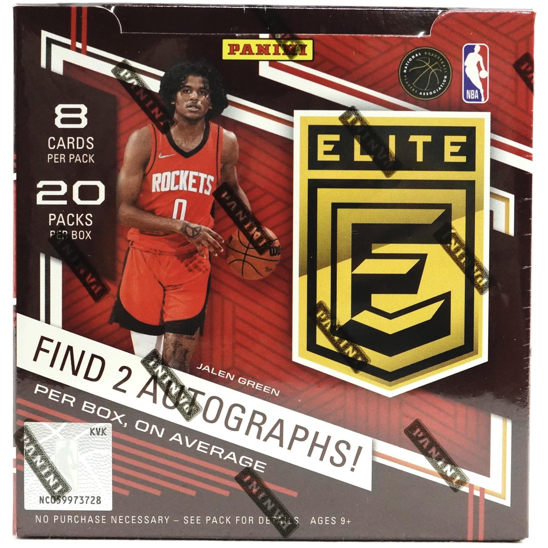 2021-22 Panini Elite Basketball Hobby Box - Miraj Trading