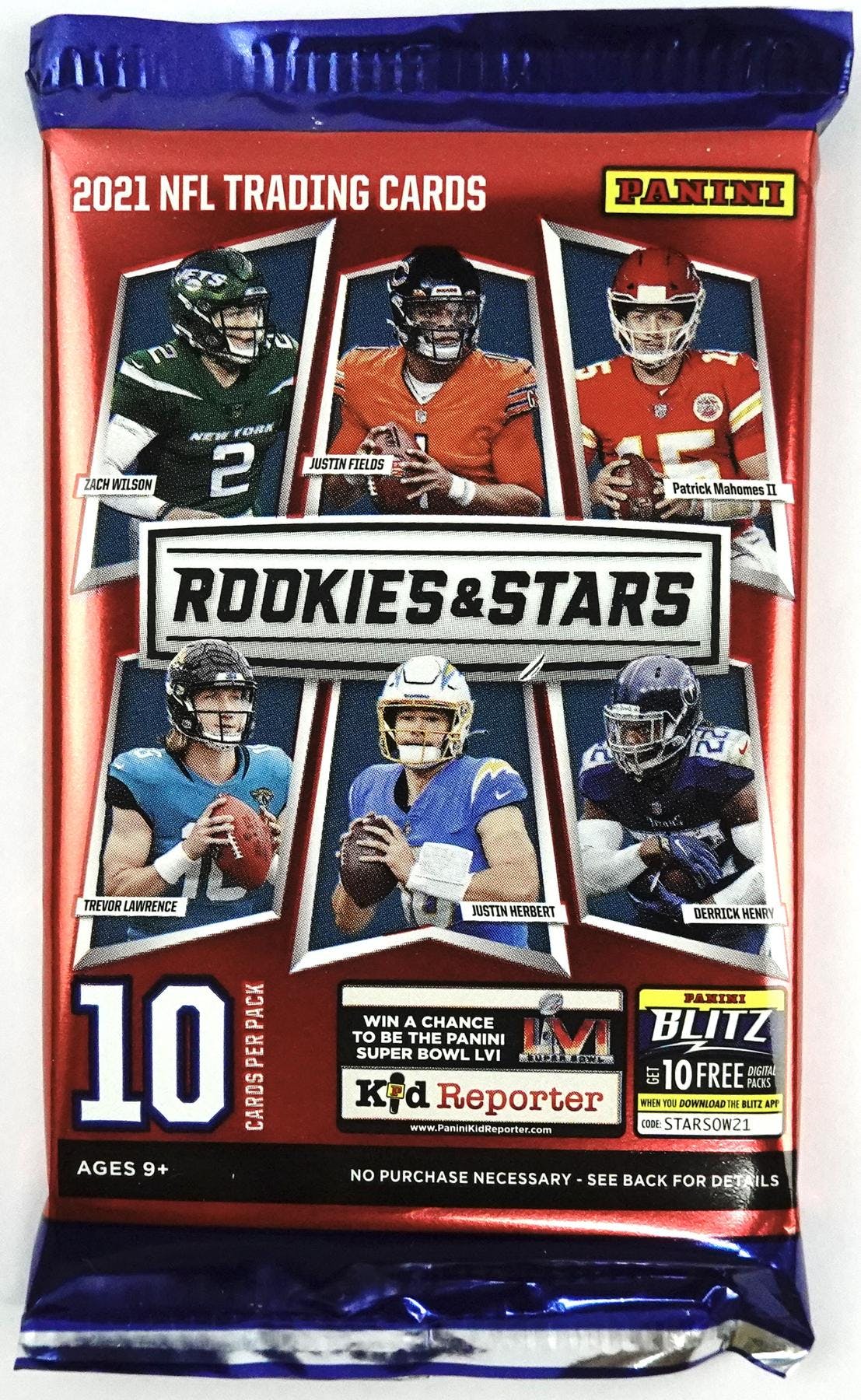 2021 Panini Rookies & Stars Football Hobby Box - Miraj Trading