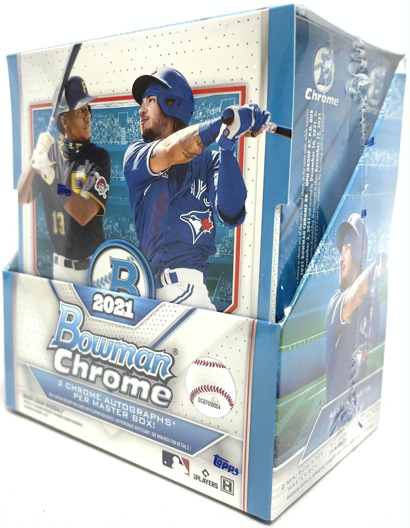 2021 Bowman Chrome Baseball Hobby Box - Miraj Trading
