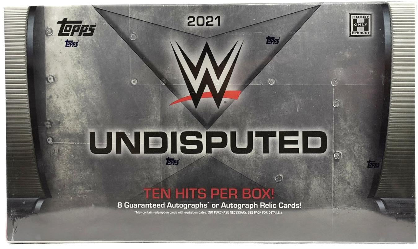 2021 Topps WWE Undisputed Wrestling Hobby Box - Miraj Trading