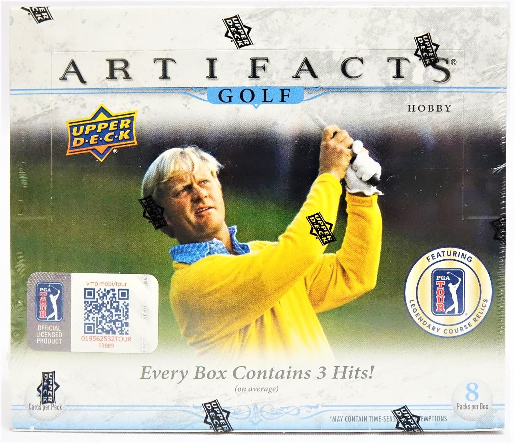 2021 Upper Deck Artifacts Golf Hobby Box - Miraj Trading