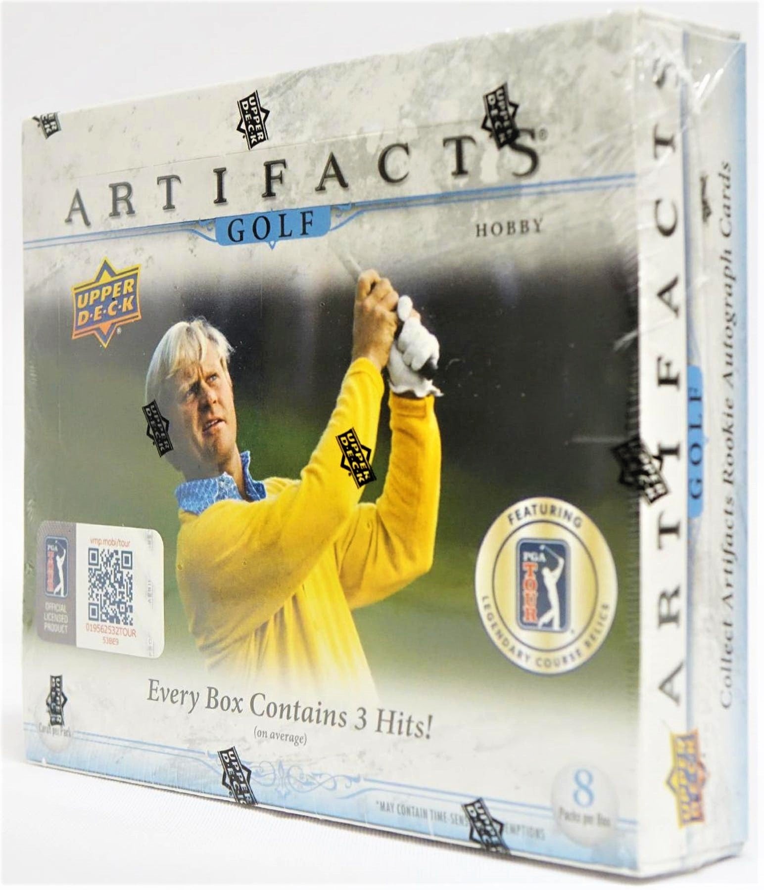 2021 Upper Deck Artifacts Golf Hobby Box - Miraj Trading