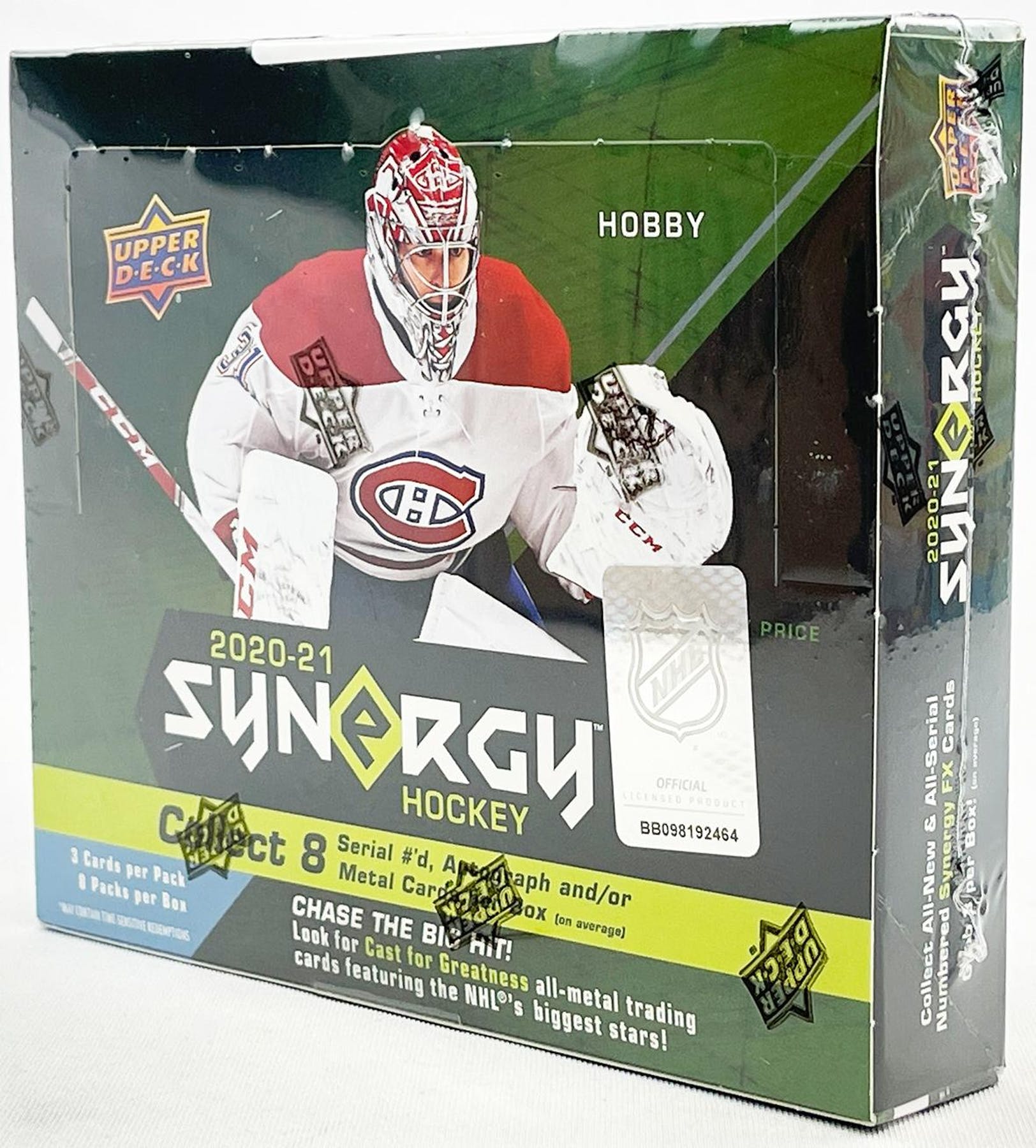 2020-21 Upper Deck Synergy Hockey Hobby Box - Miraj Trading