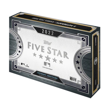 2022 Topps Five Star Baseball Hobby Box - Miraj Trading