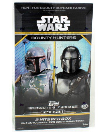 2021 Topps Star Wars Bounty Hunters Hobby Box - Miraj Trading