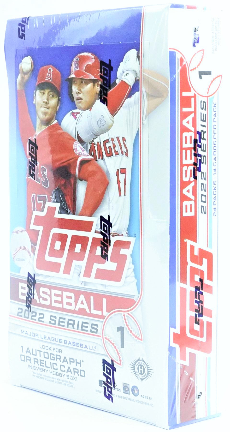 2022 Topps Series 1 Baseball Hobby Box - Miraj Trading