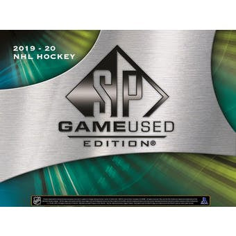 2019-20 Upper Deck SP Game Used Hockey Hobby Box - BigBoi Cards