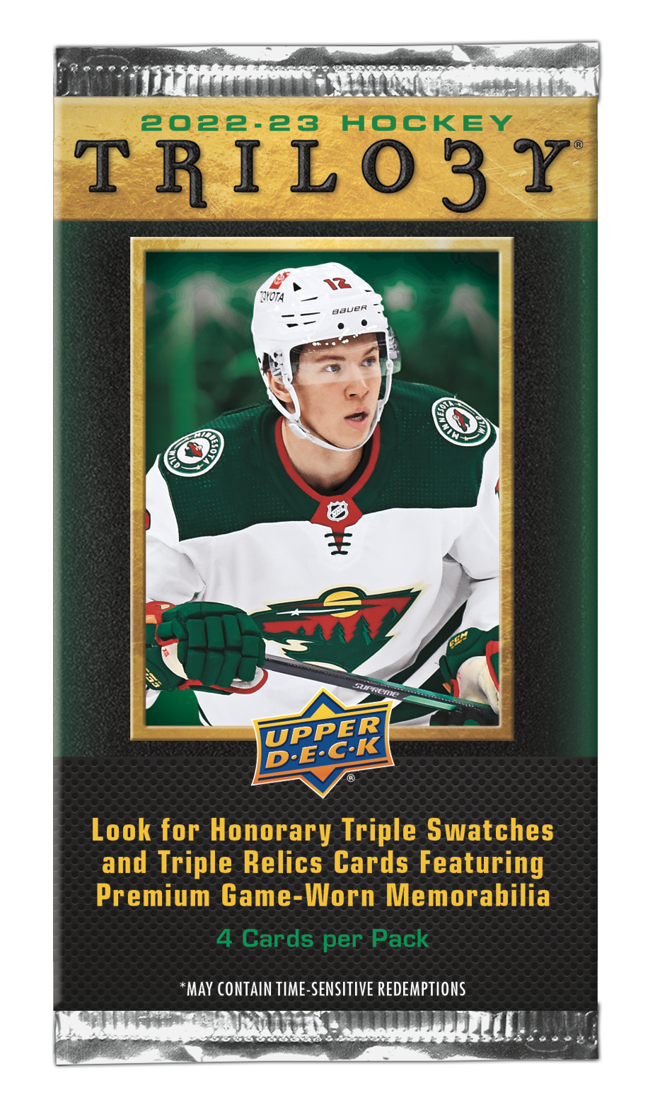 2022-23 Upper Deck Trilogy NHL Hockey Hobby Box Sealed Case (Case of 20 Boxes) (Pre-Order) - Miraj Trading