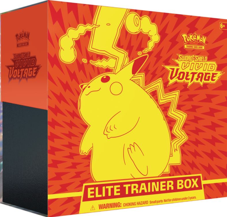 Pokemon Sword & Shield: Vivid Voltage Elite Trainer Box - BigBoi Cards