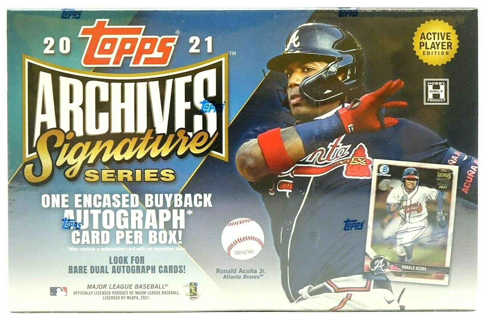 2021 Topps Archives Signature Series Baseball Hobby Box - BigBoi Cards