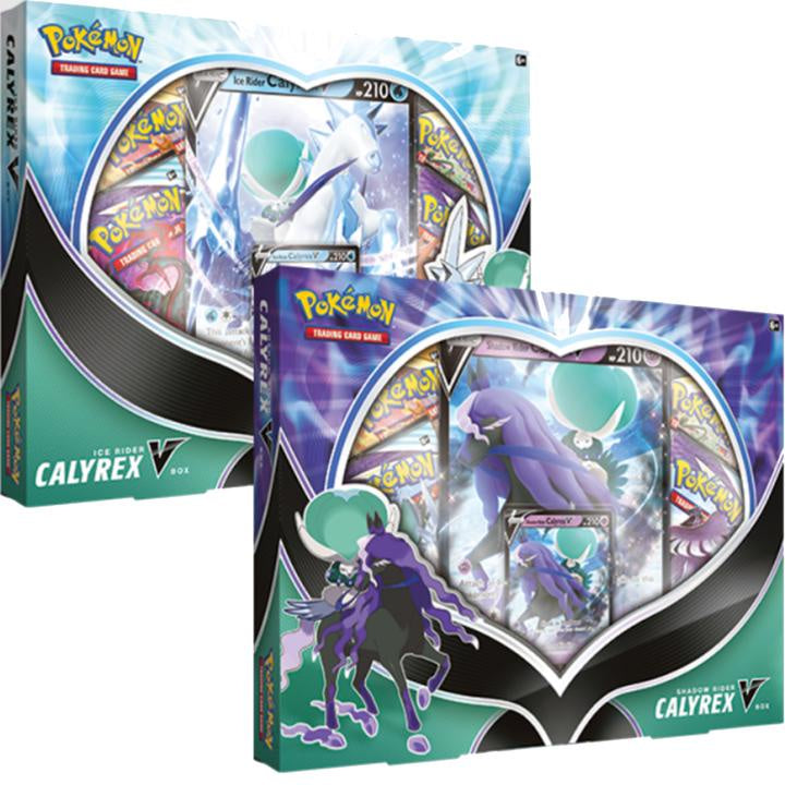 Pokemon Ice Rider & Shadow Rider Calyrex V Box (Set of 2) Pokemon Ice Rider & Shadow Rider Calyrex V Box (Set of 2)