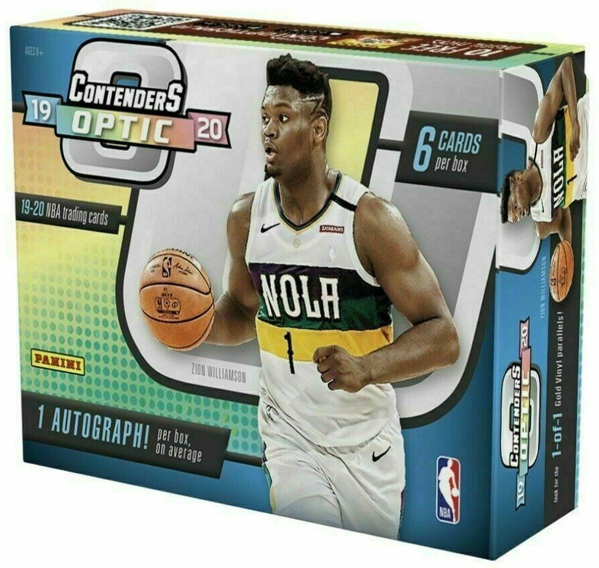2019-20 Panini Contenders Optic Basketball Hobby Box