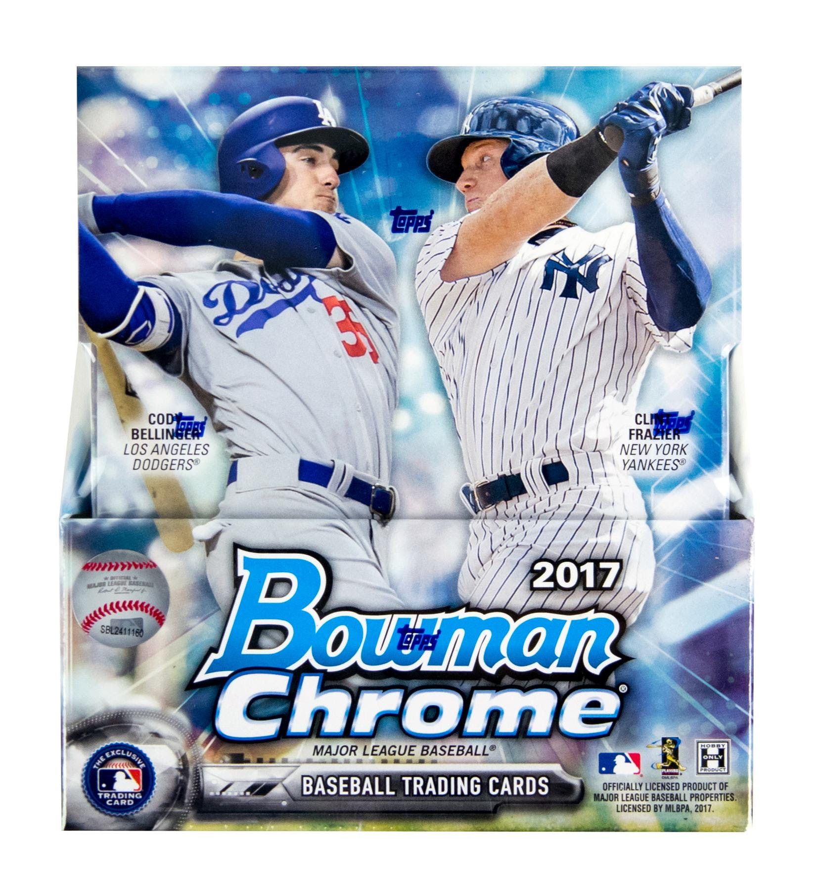 2017 Bowman Chrome Baseball Hobby Box - BigBoi Cards