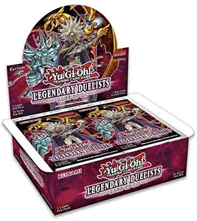 Yugioh Legendary Duelist Rage of RA 1st Edition Booster Box