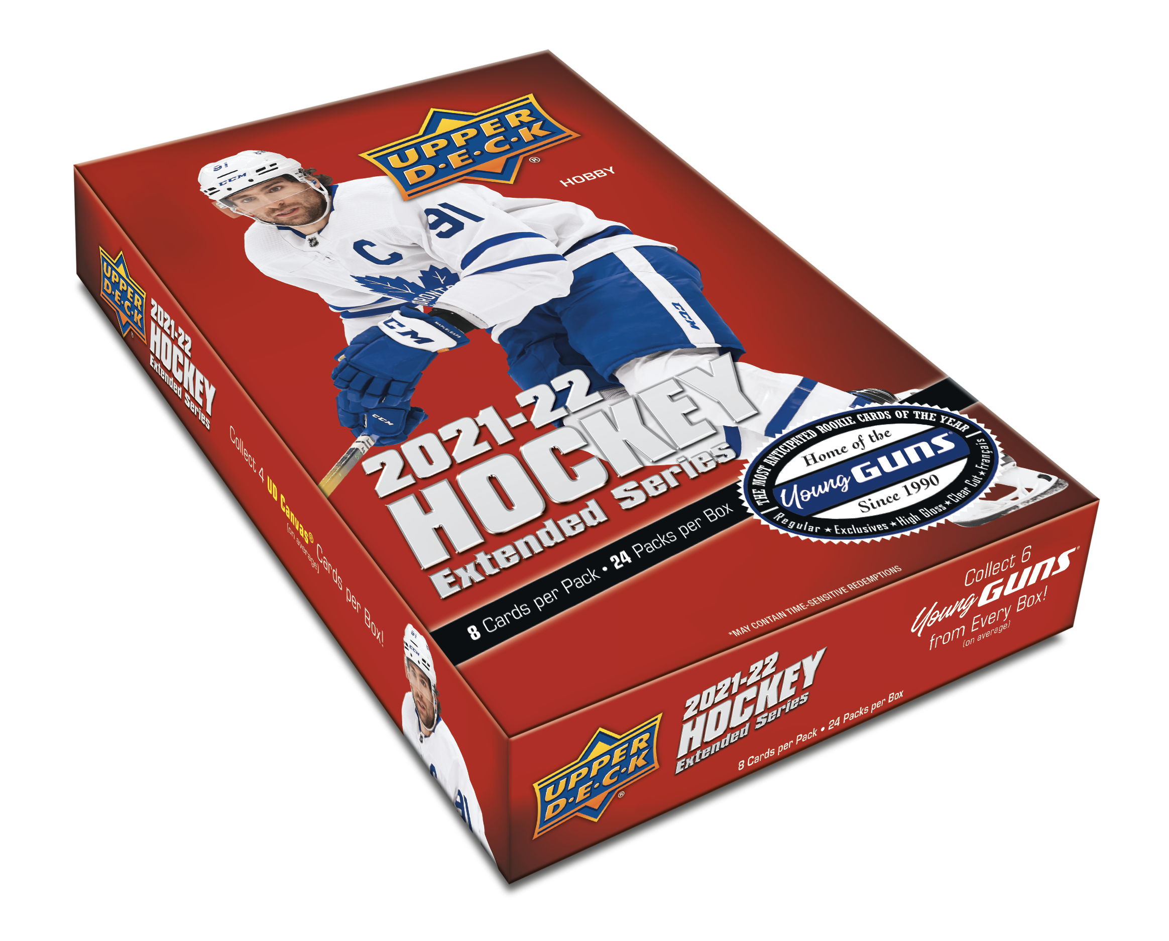 2021-22 Upper Deck Extended Hockey Hobby Case (Case of 12 Boxes) (Pre-Order) - Miraj Trading