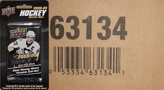 2008-09 Upper Deck Series 1 Hockey Retail Blister Box (20 Packs a Lot) - BigBoi Cards
