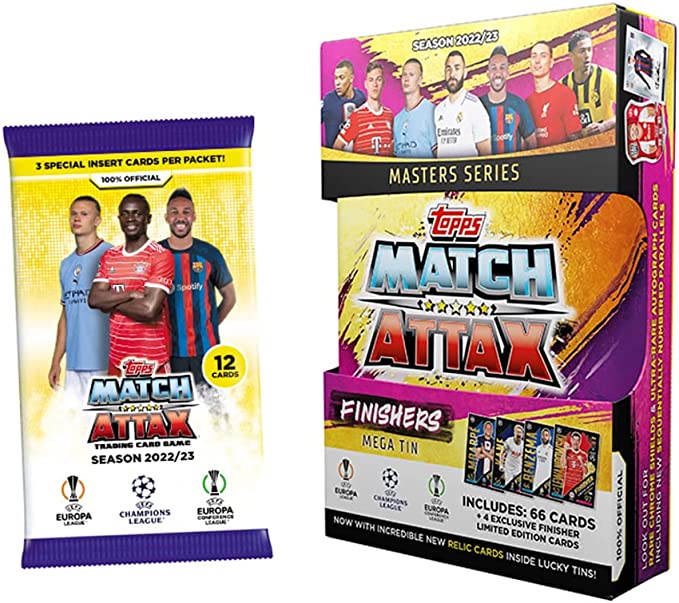 2022-23 Topps UEFA CL Match Attax Mega Tin - Miraj Trading