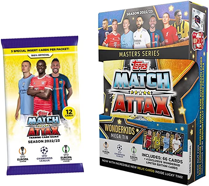 2022-23 Topps UEFA CL Match Attax Mega Tin - Miraj Trading