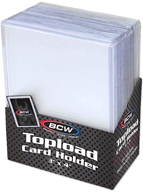 BCW Toploader 3" X 4" (197 PT) - BigBoi Cards