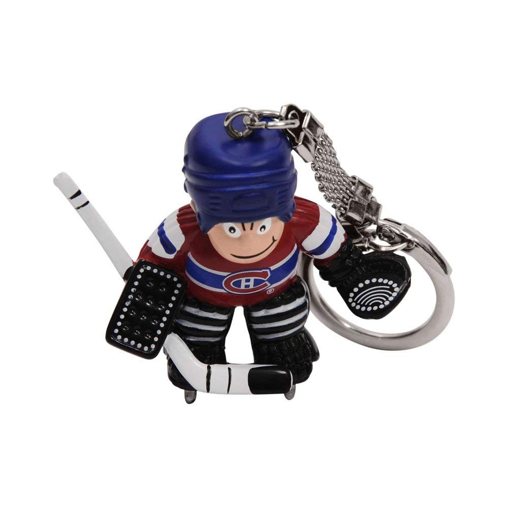 NHL Montreal Canadiens Vintage Goalie Keychain - BigBoi Cards