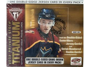 2001-02 Pacific Private Stock Titanium Hockey Hobby Box - BigBoi Cards