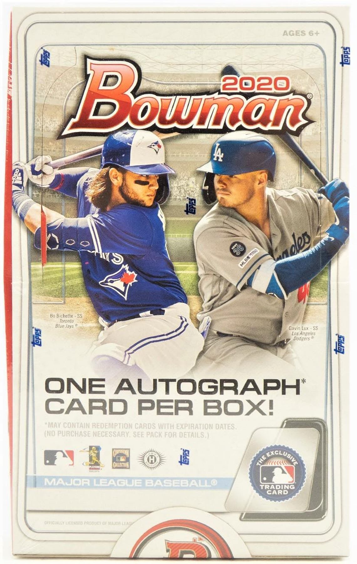 2020 Bowman Baseball Hobby Sealed Box - BigBoi Cards