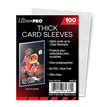 Ultra Pro Extra Thick Card Sleeves (Lot of 5) - BigBoi Cards
